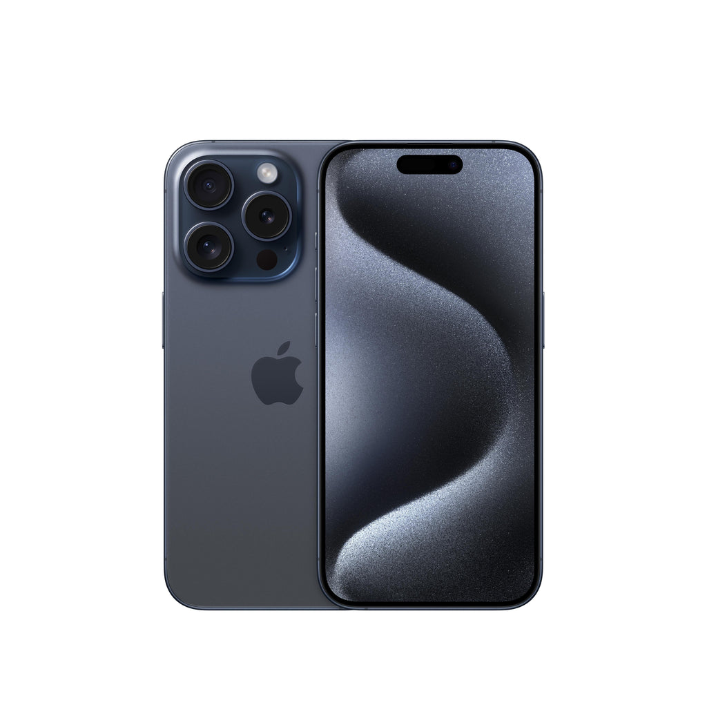 Apple iPhone 15 Pro 128GB Blue Titanium — Excellent Condition
