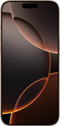 Representative Apple iPhone 16 Pro Max in Desert Titanium. Not a photo of the specific pre-owned device.