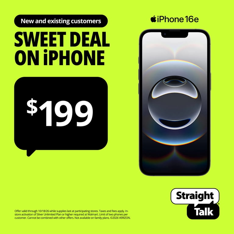 iPhone 16e 128GB in Black