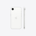 Apple iPhone 17e in White, rear view.